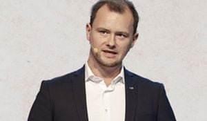 Adrian Peritore, BRZ-Gruppe, auf der BIM World Munich 2021
