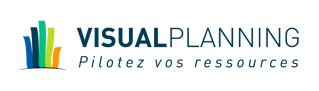 Logo Visual Planning, logiciel planification chantier