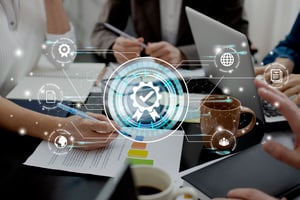 concept-de-collage-de-controle-de-qualite-standard