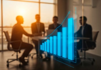 reunion-d-affaires-avec-le-graphique-de-croissance-financiere